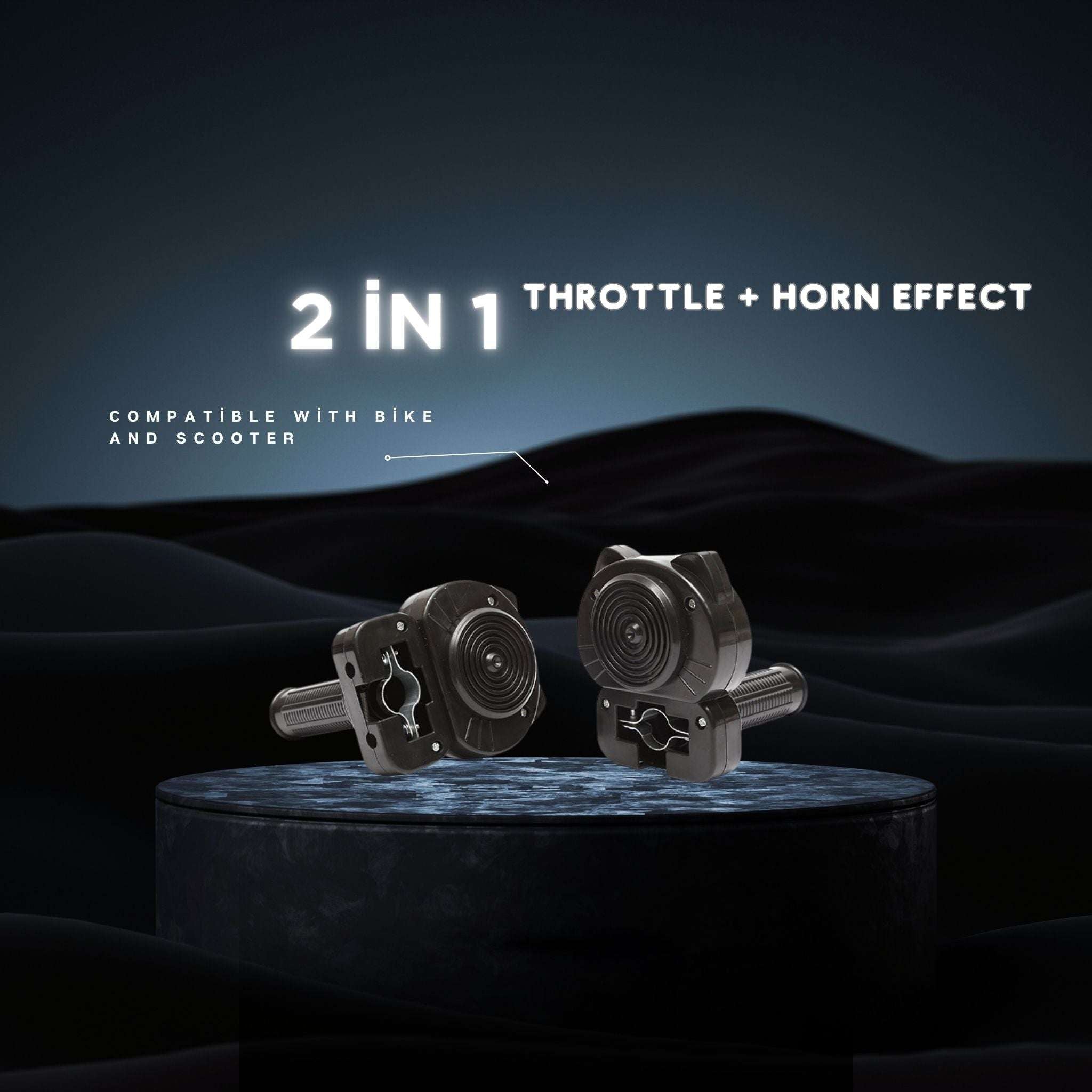 Motor Sound Horn for Bike & Scooter β Battery-Free Twist Throttle