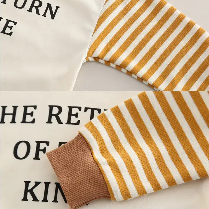 Kids Overalls Outfit with Bear Patch – Light Brown or Dark Brown (1-5 Years)