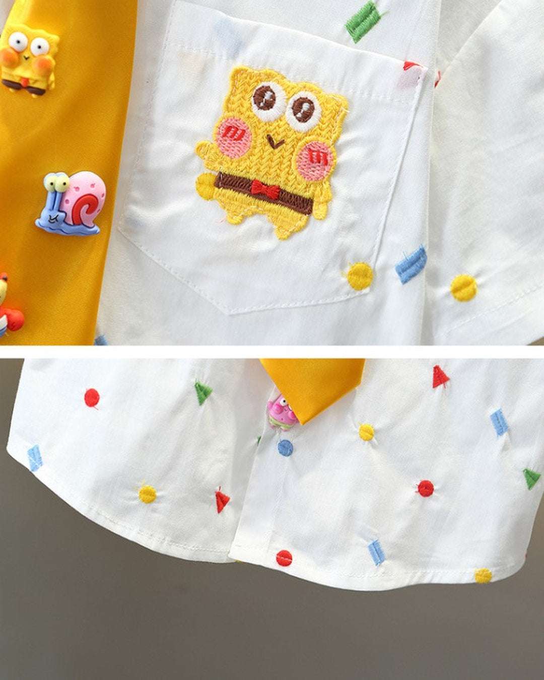 Smart Cartoon Tie Set for Boys 1-6 Age