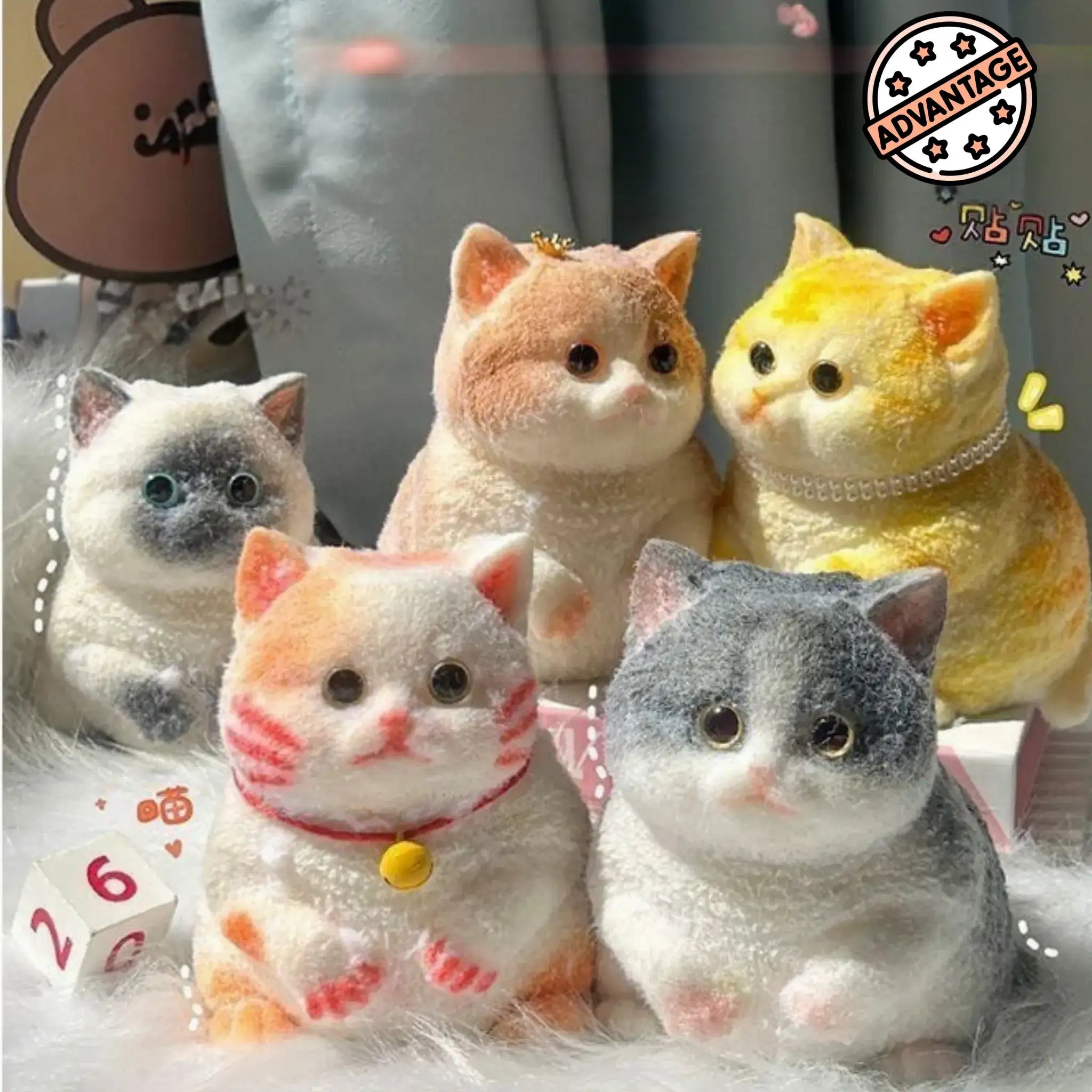Deluxe Cat Design Kit – Paint, Decorate & Personalize Your Own Cat Figure