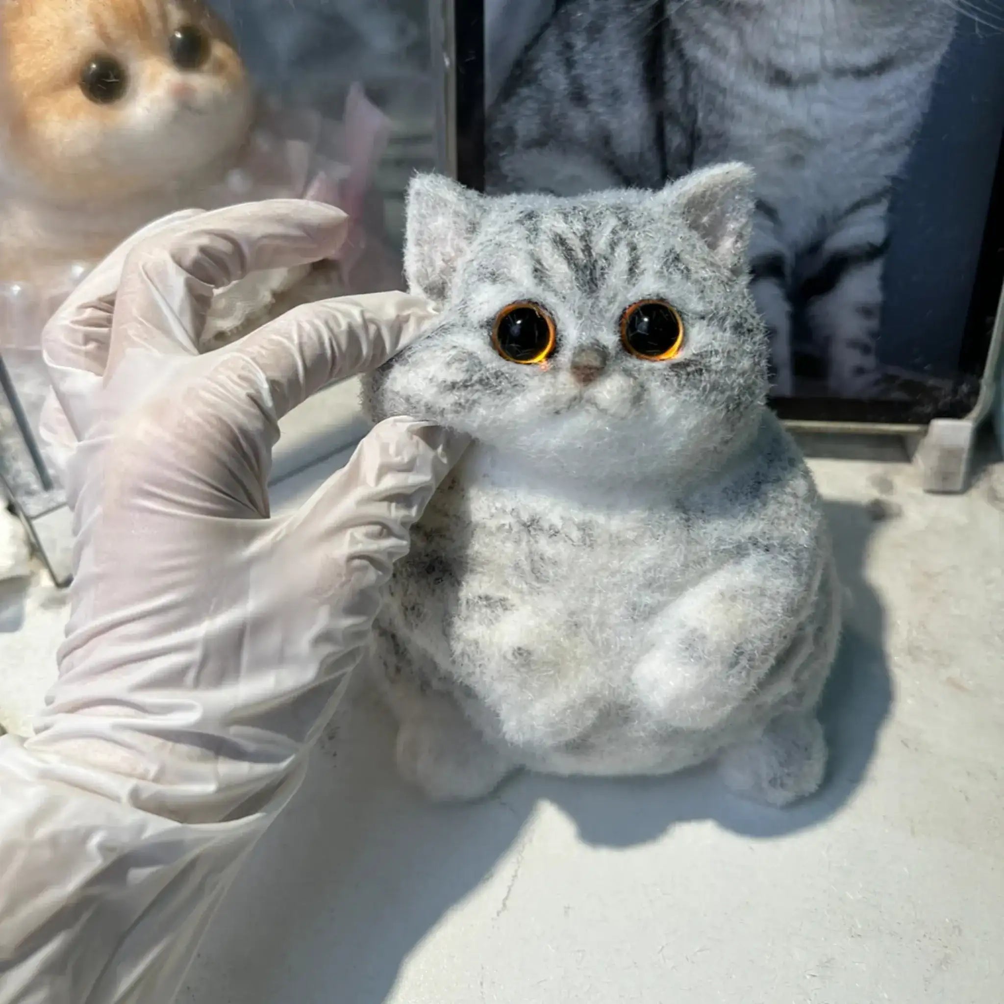 Deluxe Cat Design Kit – Paint, Decorate & Personalize Your Own Cat Figure