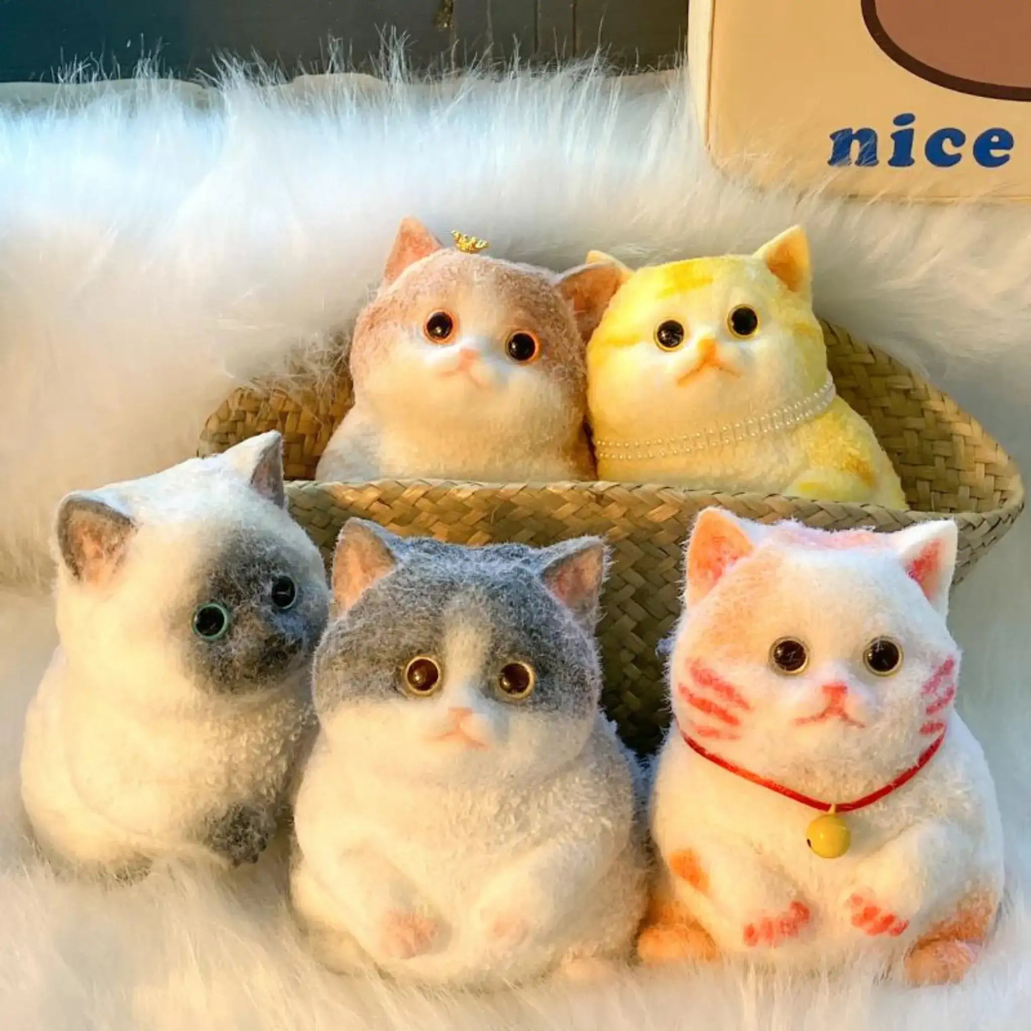 Deluxe Cat Design Kit – Paint, Decorate & Personalize Your Own Cat Figure