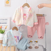 3-Piece Kids Outfit – Pink or Blue (1-5 Years)