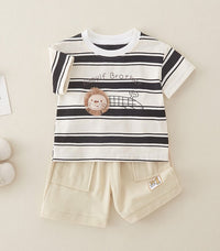 Little Lion Brother Striped Summer Set