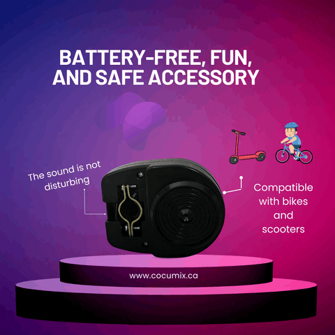 Motor Sound Horn for Bike & Scooter – Battery-Free Twist Throttle