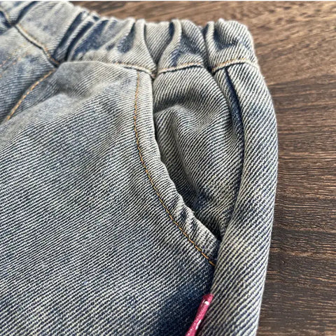 3-Piece Kids Jacket & Jeans Outfit – Teal or Coral (1-5 Years)