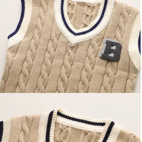 Boys 3-Piece Formal Shirt, Vest & Pants Set (1-5 Years)