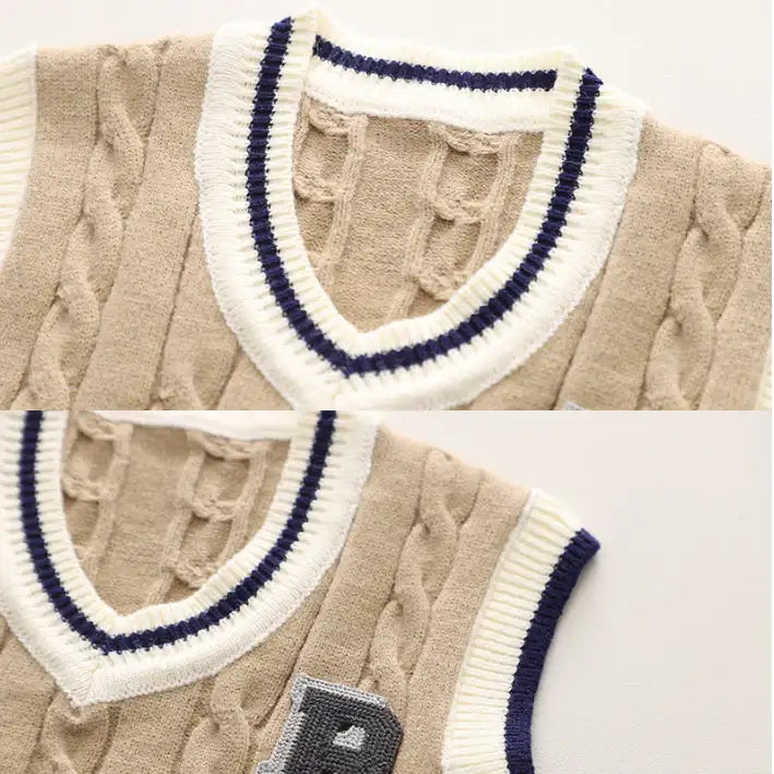 Boys 3-Piece Formal Shirt, Vest & Pants Set (1-5 Years)