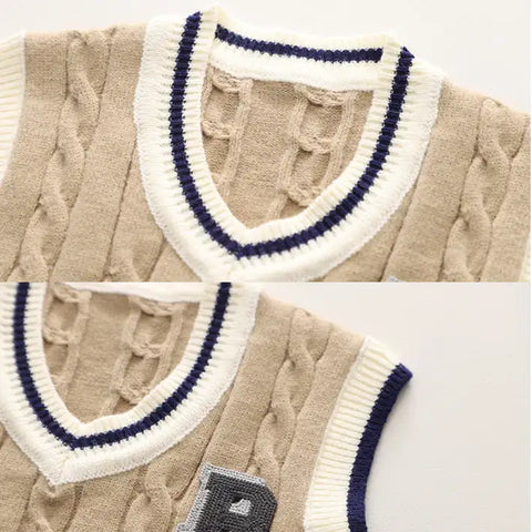 Boys 3-Piece Formal Shirt, Vest & Pants Set (1-5 Years)