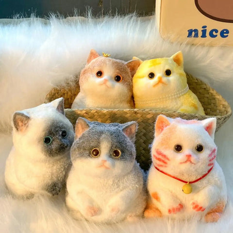 Deluxe Cat Design Kit – Paint, Decorate & Personalize Your Own Cat Figure