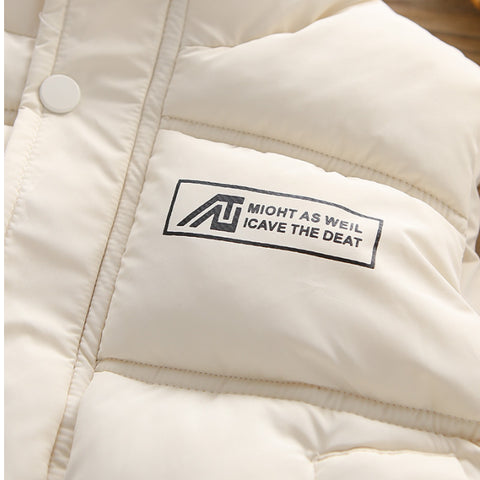 Toddler 3-Piece Hoodie, Pants & Puffer Vest Set – Green, Brown, Cream, White (1-6 Years)