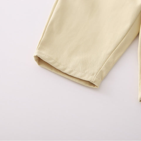 3-Piece Kids Bear Outfit – Beige (1-5 Years)