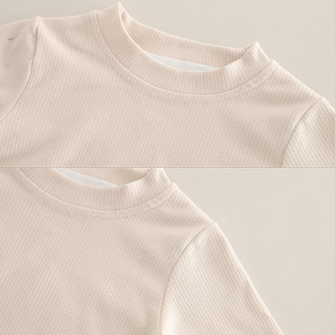 3-Piece Kids Outfit with Knit Top & Jeans – Yellow or Red (1-5 Years)