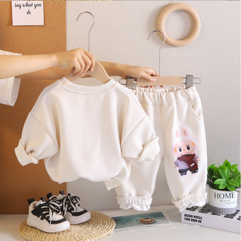 2-Piece Unisex Kids Bunny Outfit – Blue or White (1-5 Years)