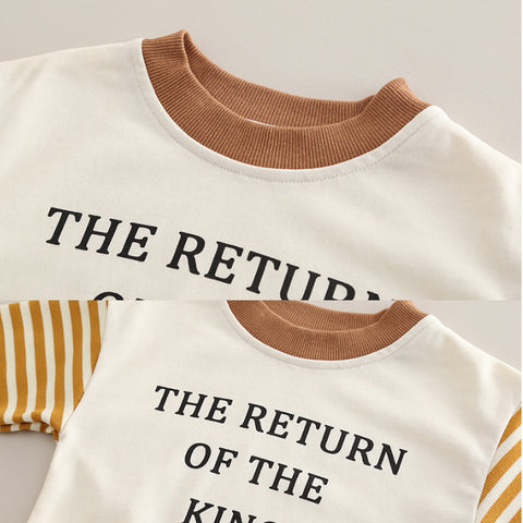 Kids Overalls Outfit with Bear Patch – Light Brown or Dark Brown (1-5 Years)