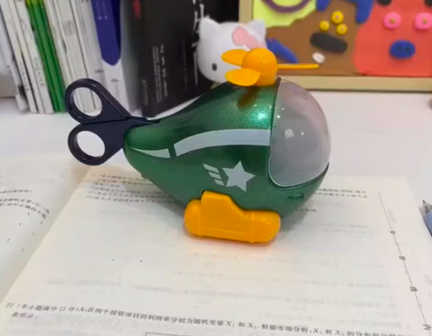 Helicopter 6 in 1 Stationery Set