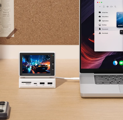 Portable Mini Computer and Monitor