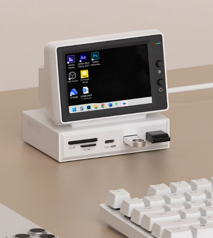 Portable Mini Computer and Monitor